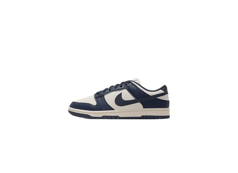 Nike Tênis feminino Dunk Low Next Nature (FZ6770-001, Phantom/marfim pálido/ouro metálico/obsidiana), Azul marfim dourado, 36