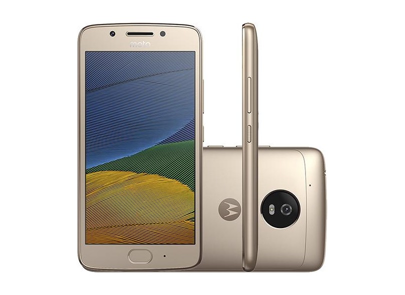 Smartphone Motorola Moto G G5 32GB XT1672 13,0 MP 2 Chips Android 7.0 (Nougat) 3G 4G Wi-Fi