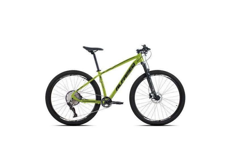 Bicicleta aro 29 aluminio alfameq vx freio hidráulico 12 marchas, Verd