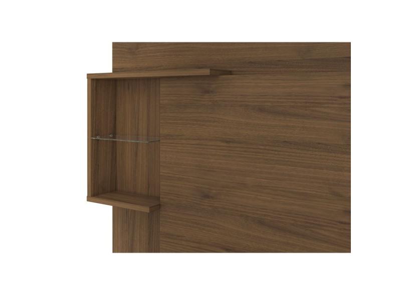 Home Turin Smart Para TV De Até 50" Com 1 Nicho 2 Portas Nogueira Línea