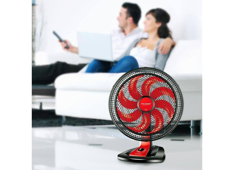 Ventilador De Mesa Polishop Comfort 40Cm