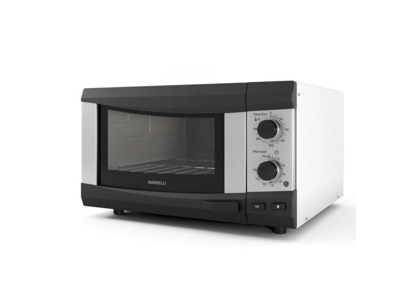 Forno Eletrico 45 Litros Super New 220V Nardelli Preto/Inox