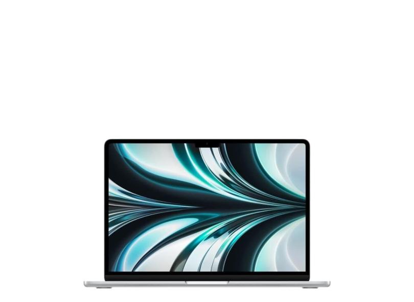 MacBook Air 13&quot;, M2, CPU 8 núcleos e GPU 8 núcleos, 8GB RAM, 256GB SSD - Prateado