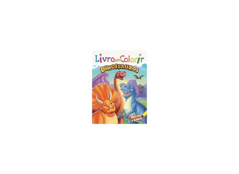 Livro Para Colorir - Dinossauros - Rideel, Editora - 9788533928022