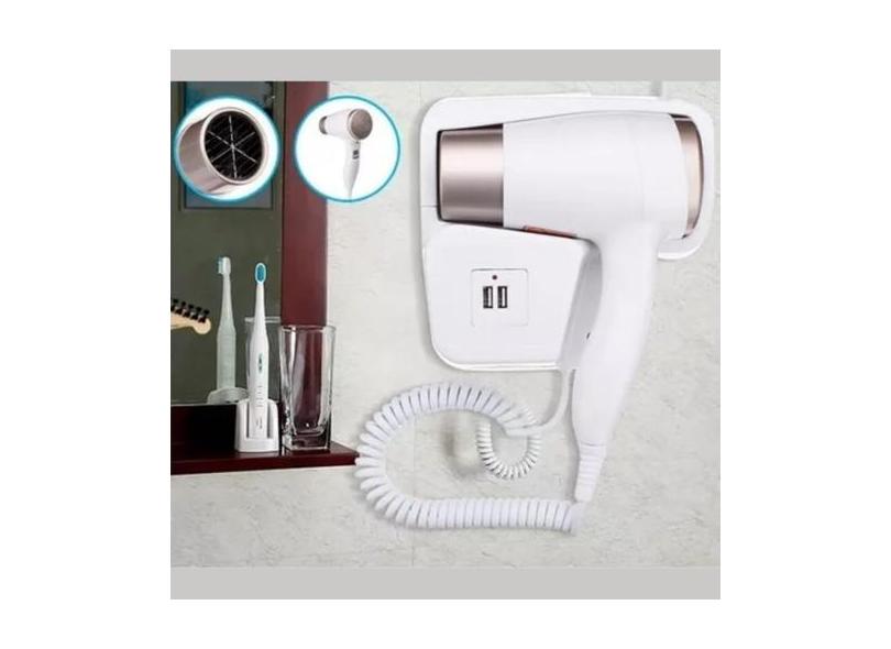 Portátil Secador de Cabelo Para Banheiro 220v Quente&Frio Oficial - Zo