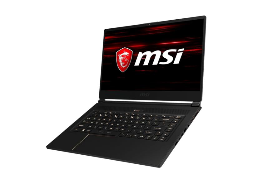 Notebook MSI Intel Core i7 8750H 8ª Geração 16 GB de RAM 250.0 GB 15.6 " GeForce GTX 1070 Windows 10 GS65