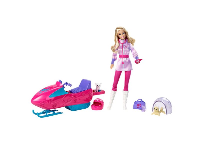 Boneca Barbie Bióloga do Ártico Mattel