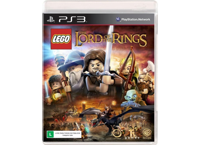 Jogo Lego Lord of The Rings Warner Bros PlayStation 3
