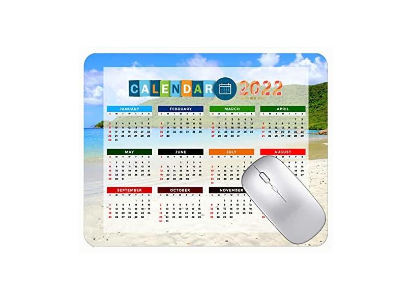 Mouse pad para jogos com design especial de 2022, mouse pad para jogos, praia, mar, espuma, pedra, tapete para jogos, com bordas costuradas