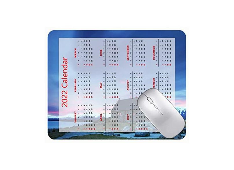 Mouse pad para jogos com design especial de 2022, mouse pad para casa, montanhas, pedras, pôr do sol, mouse pad