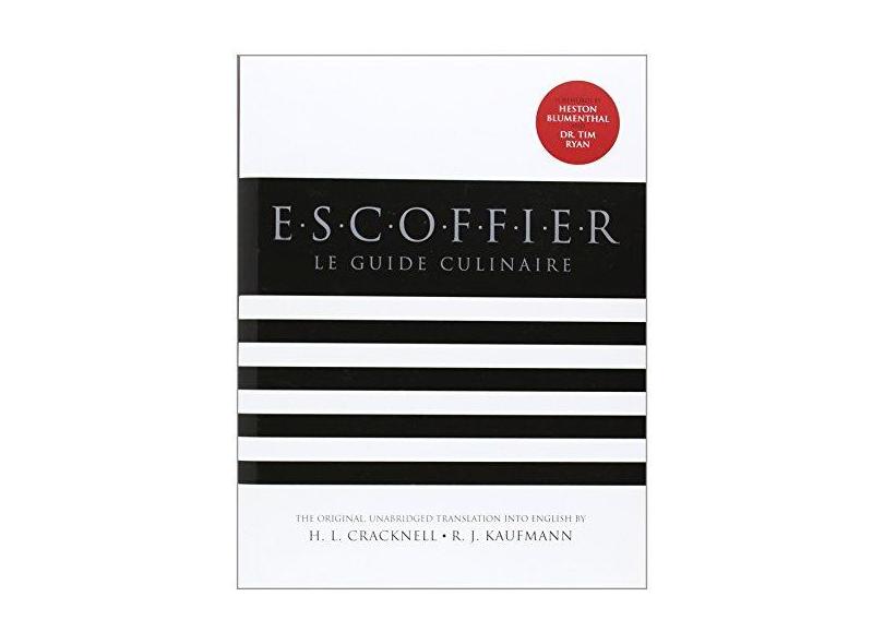 Escoffier: Le Guide Culinaire - Capa Dura - 9780470900277