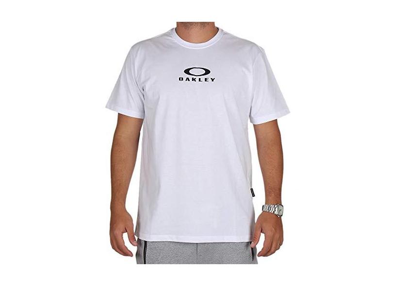 Camiseta Oakley Bark New Tee Branco