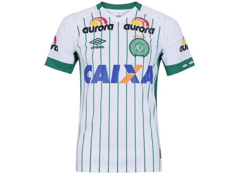 Camisa Jogo Chapecoense II 2015 com número Umbro