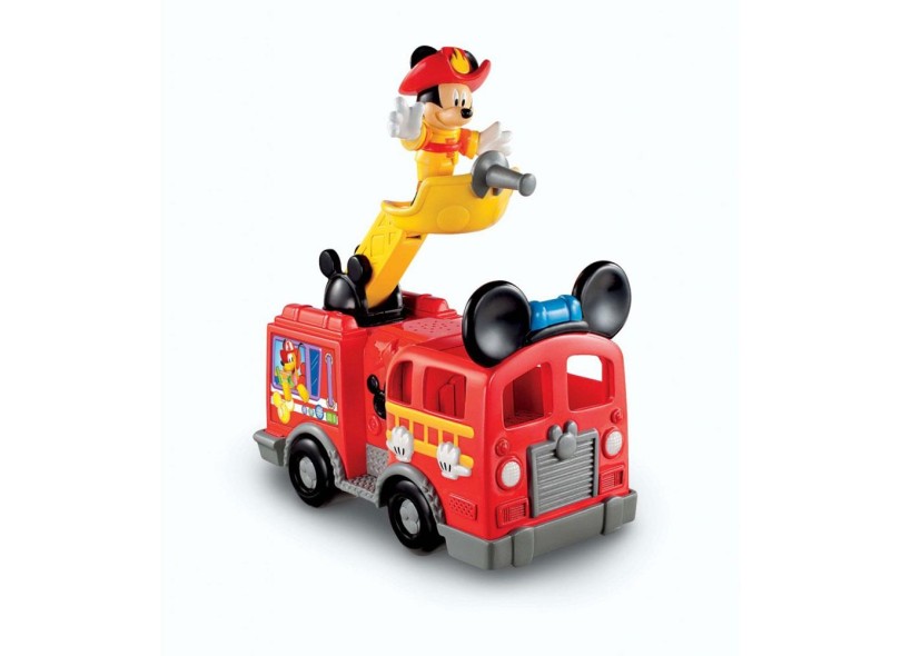 Boneco Mickey Caminhão de Bombeiros - Mattel