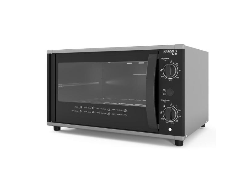 Forno Elétrico 48 Litros Top 48 Cinza Nardelli - 220V