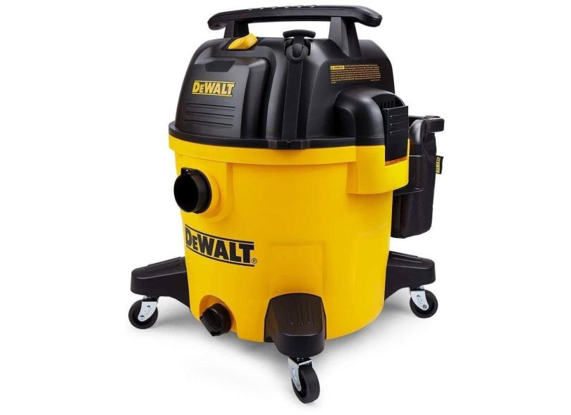 Aspirador de Pó e Água com Capacidade de 37,9 Litros, 110V 1200W, DeWALT DXV10PZ, Amarelo