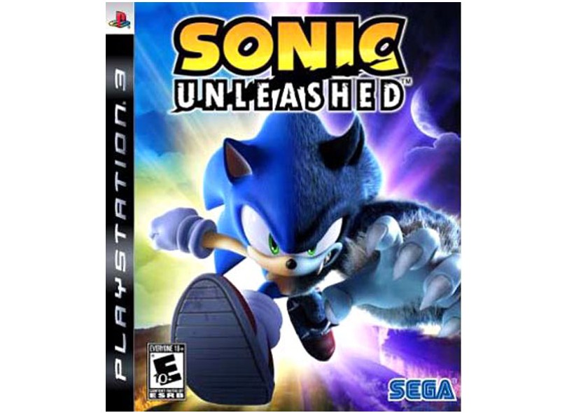 Jogo Sonic Unleashed Sega PS3