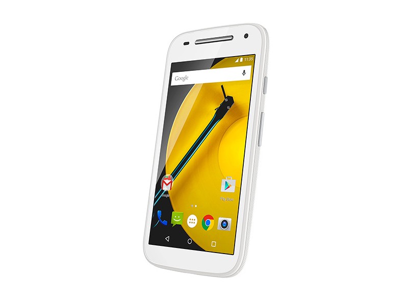 Smartphone Motorola Novo Moto E 2ª Geração DTV Colors XT1523 5,0 MP 2 Chips 16GB Android 5.0 (Lollipop) Wi-Fi 4G 3G