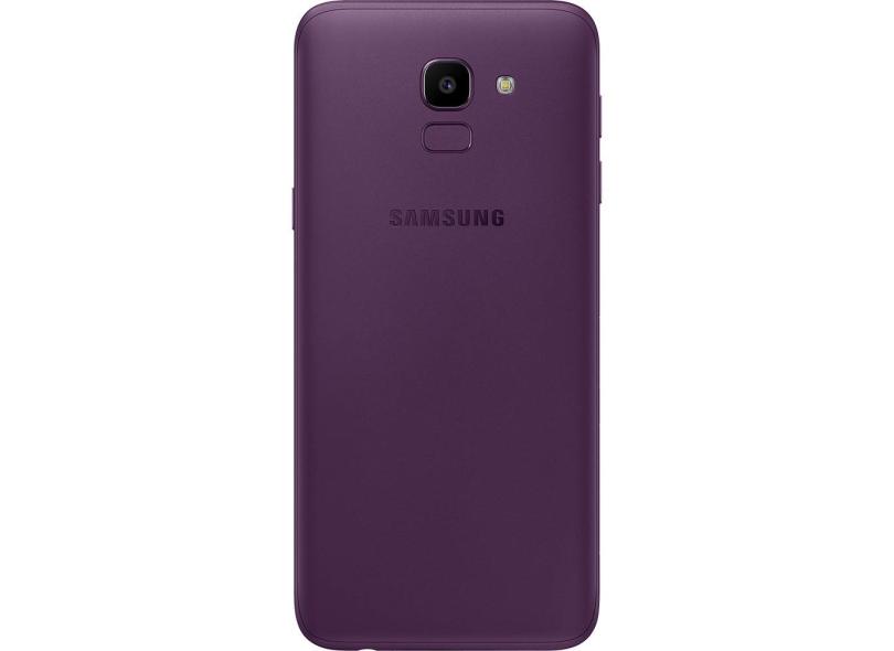 Smartphone Samsung Galaxy J6 SM-J600G 64GB 13.0 MP 2 Chips Android 8.0 (Oreo) 3G 4G Wi-Fi