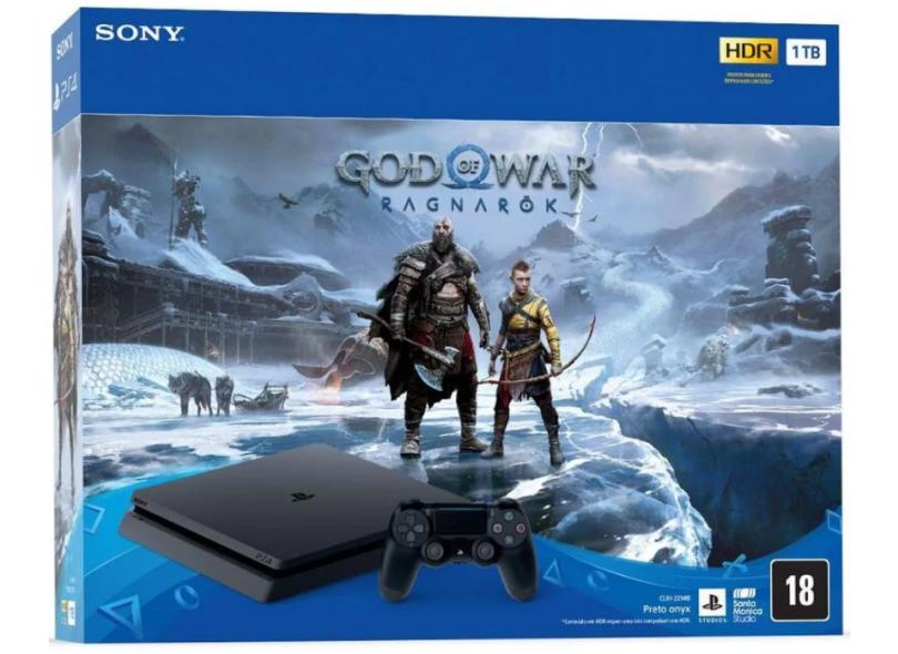 Console Playstation 4 1 TB Sony Bundle God Of War Ragnarok em Promoção é no  Buscapé