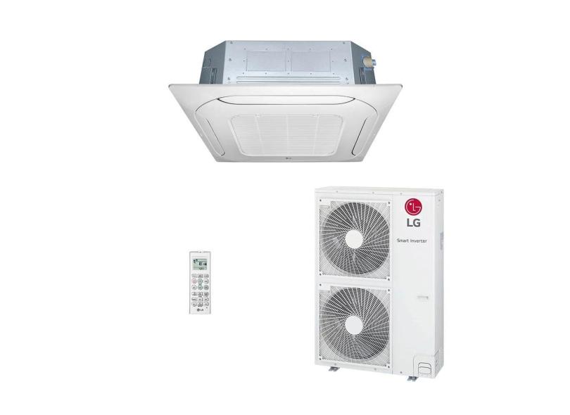 Ar-Condicionado Split Cassete 4 Vias Inverter LG 47.000 BTUs Quente/Frio 220V Monofásico
