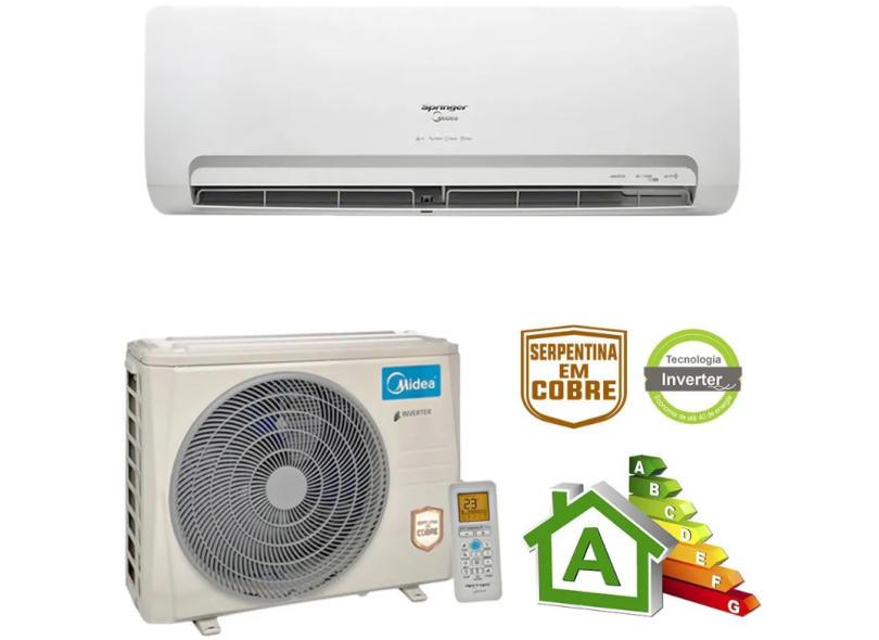 Ar-Condicionado Springer Midea Inverter Wi-Fi 9.000 BTU/h Frio