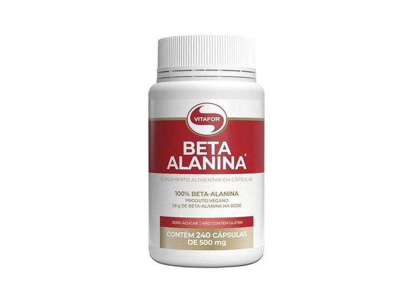 Beta Alanina 500Mg 240 Cáps - Vitafor