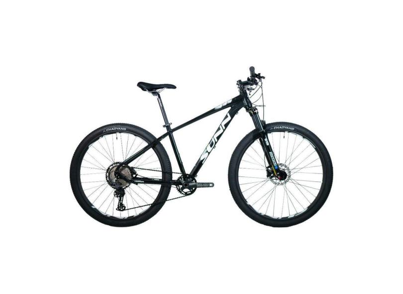 Bicicleta Aro29 Tam 19 Marca Sunn Modelo Hidra Comp 12v Shimano Deore E Suspensão Ar Suntour X1