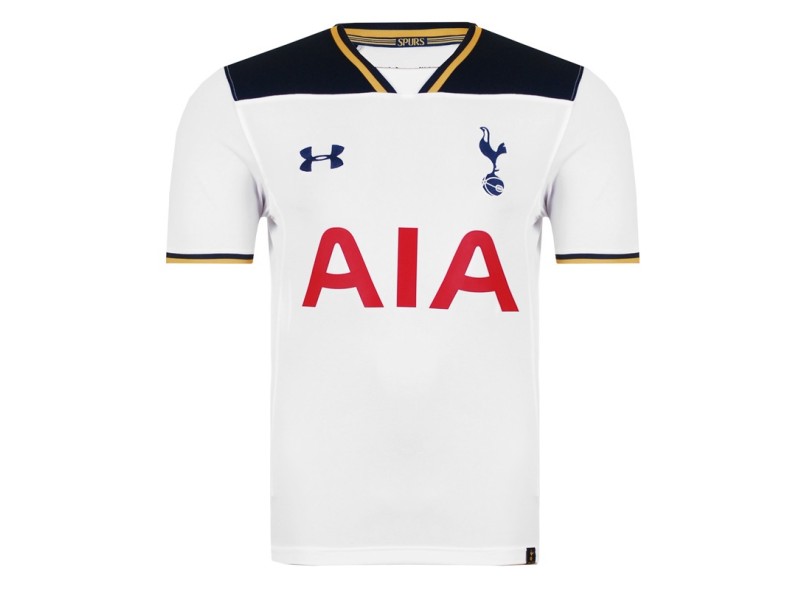 Camisa Torcedor Tottenham I 2016/17 sem Número Under Armour