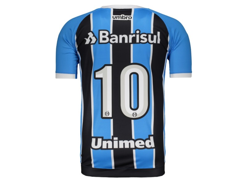 Camisa Torcedor Grêmio I 2017 com Número Umbro