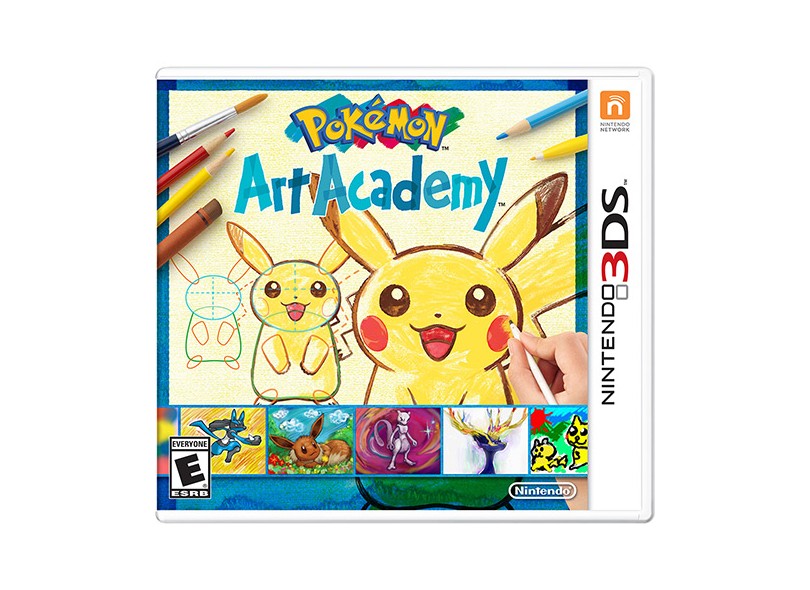 Jogo Pokemon Art Academy Nintendo Nintendo 3DS