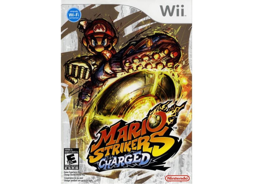Jogo Super Mario Strikers Charged NIntendo Wii