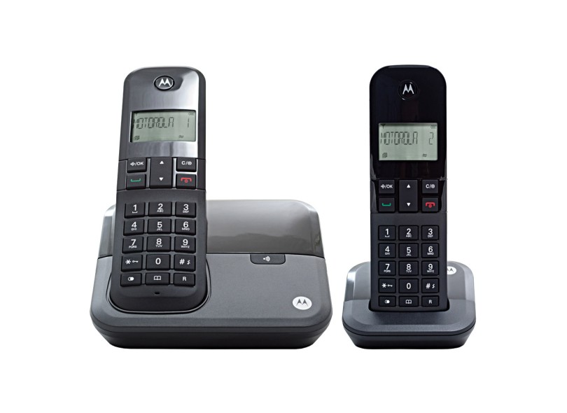 Telefone sem Fio Motorola com 1 Ramal MOTO3000-MRD2