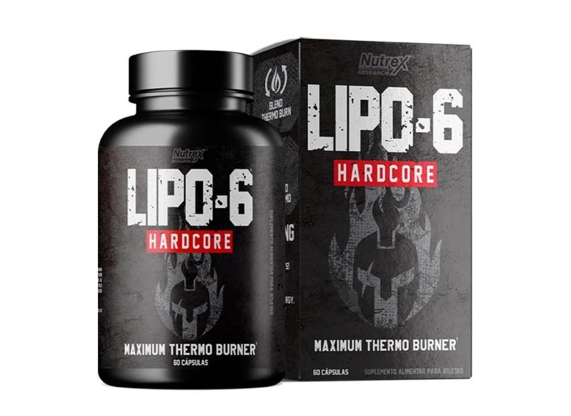 Lipo 6 Black Hardcore Termogenico Ultra Concentrado 60 Cáps - Nutrex Usa Original