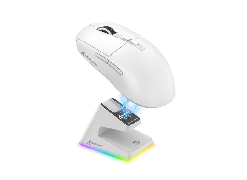 Mouse para jogos sem fio attack shark X6 Lightweight com rgb