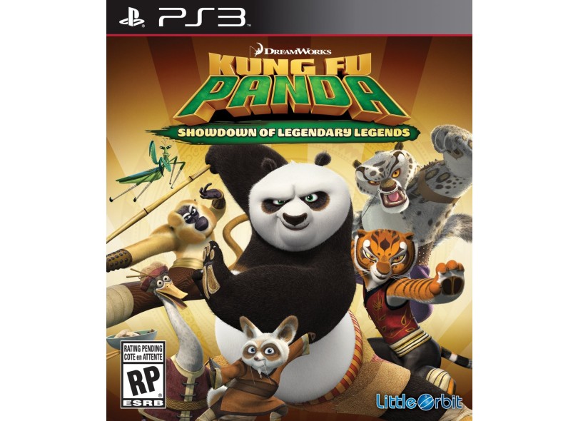 Jogo Kung Fu Panda: Showdown of Legendary Legends PlayStation 3 Little Orbit