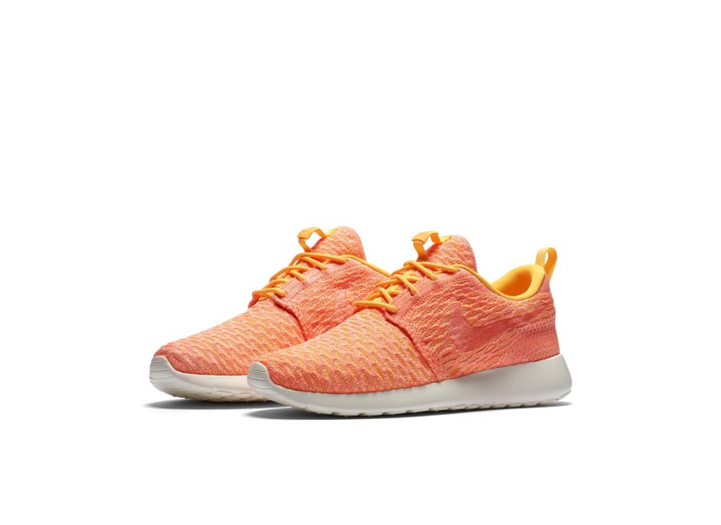 Nike roshe cheap one flyknit naranja