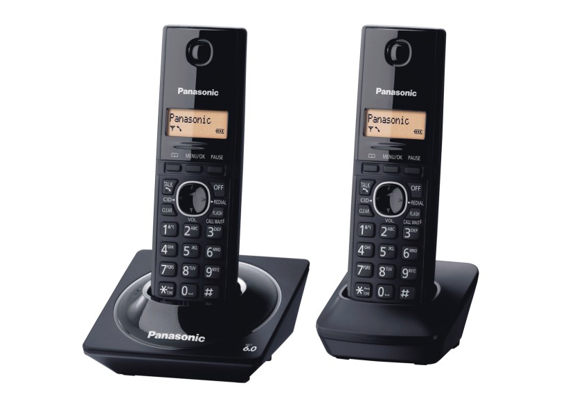 Telefone Sem Fio Panasonic KX-TG1712LBB 1 Ramal