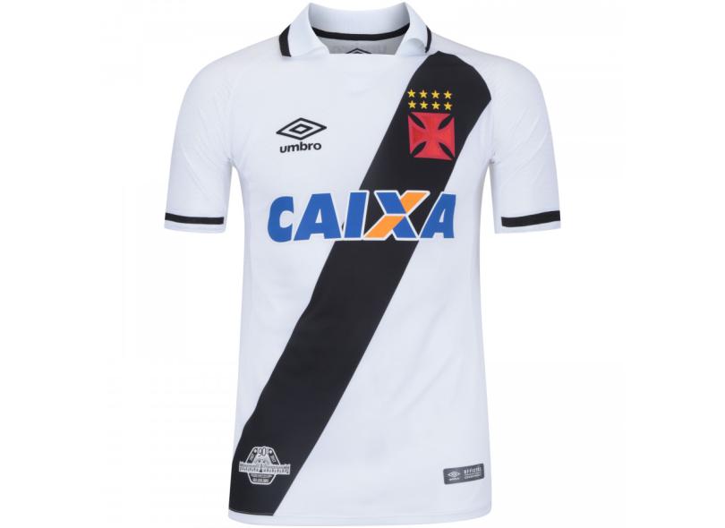 Camisa Jogo Vasco II 2017/18 Umbro