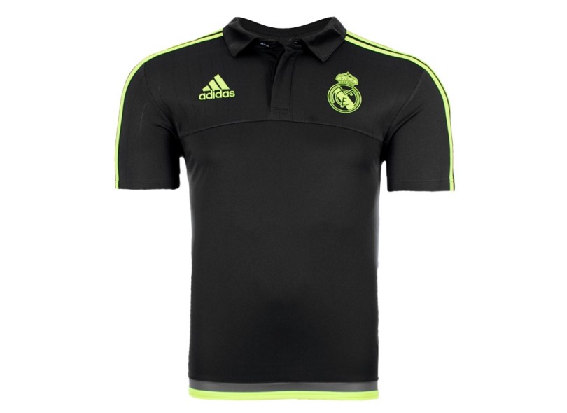 Camisa Viagem Polo Real Madrid 2015/16 Adidas