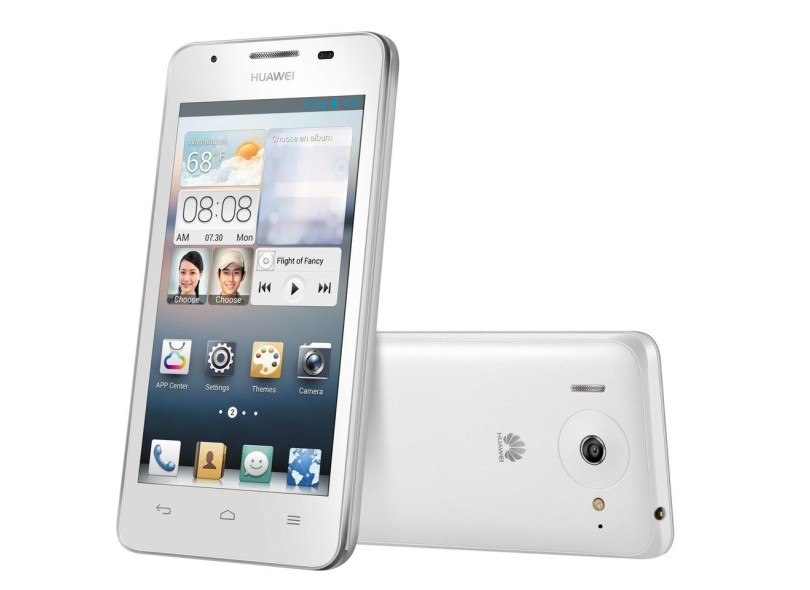 Smartphone Huawei Ascend G510 Câmera 5,0 MP 4GB Android 4.1 (Jelly Bean) Wi-Fi 3G