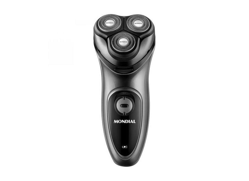 Barbeador Eletrico Mondial Power Shave BE-02 - Umido/Seco - Recarregav