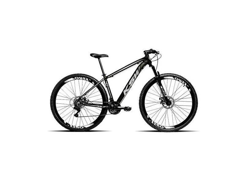 Bicicleta De Marcha Aro 29 Ksw Xlt 21 Vel. Prata Mcz5