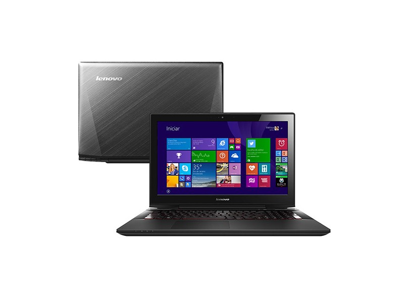 Notebook Lenovo Y Intel Core i7 4720HQ 16 GB de RAM HD 1 TB LED 15.6 " GeForce GTX 960M Windows 8.1 Y50