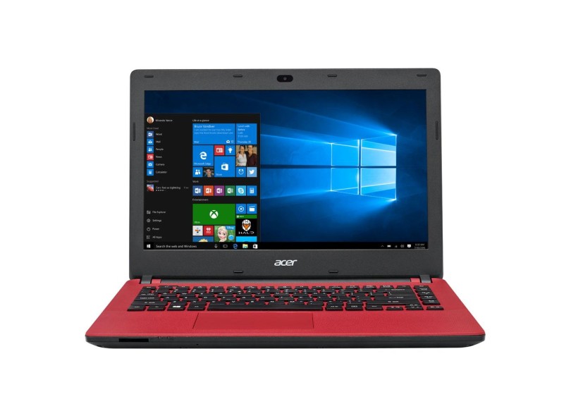 Notebook Acer Aspire E Intel Celeron N3050 2 GB de RAM HD 32 GB LED 14 " Windows 10 ES1-431-C3W6