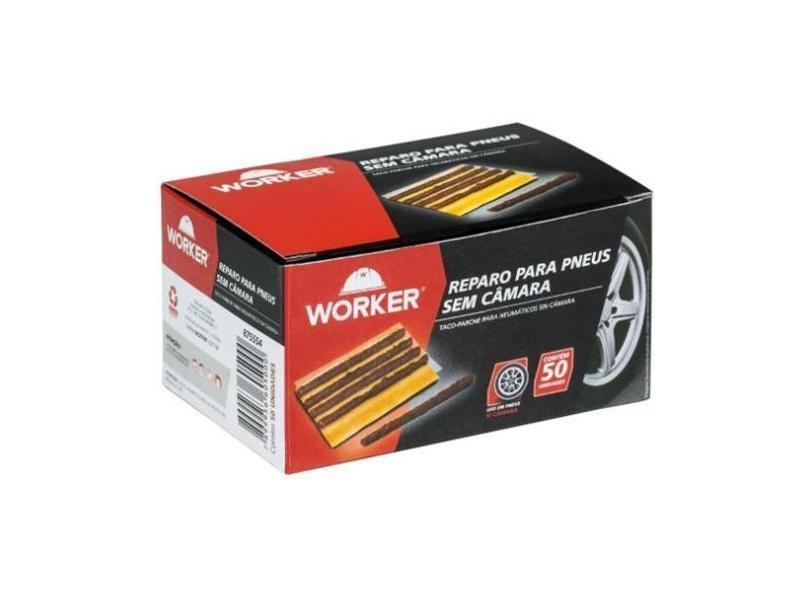 Reparo para Pneus Sem Câmara 50 Unidades - WORKER-875554