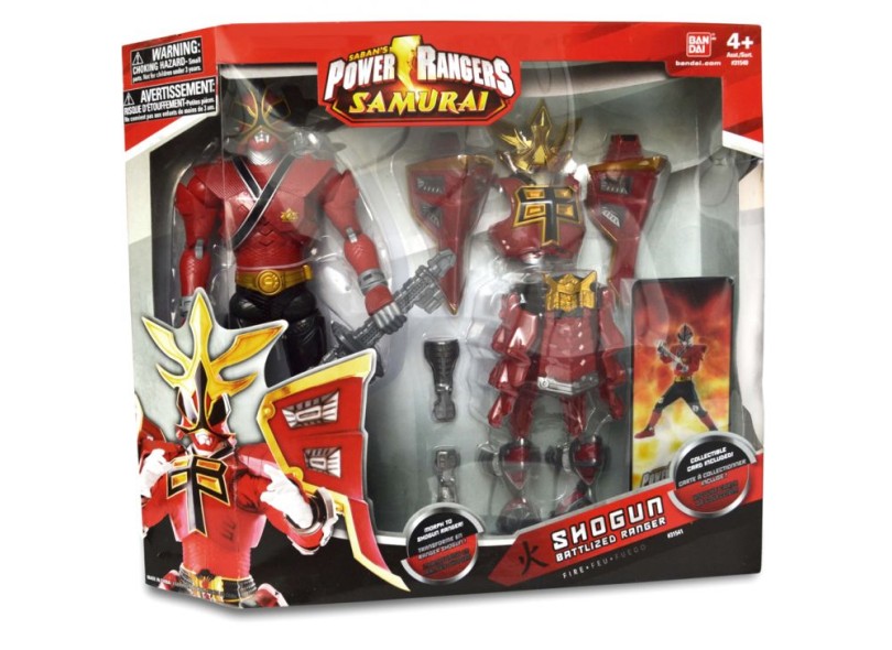 Boneco Ranger Vermelho Samurai Shogun - Sunny com o Melhor Preço é no Zoom