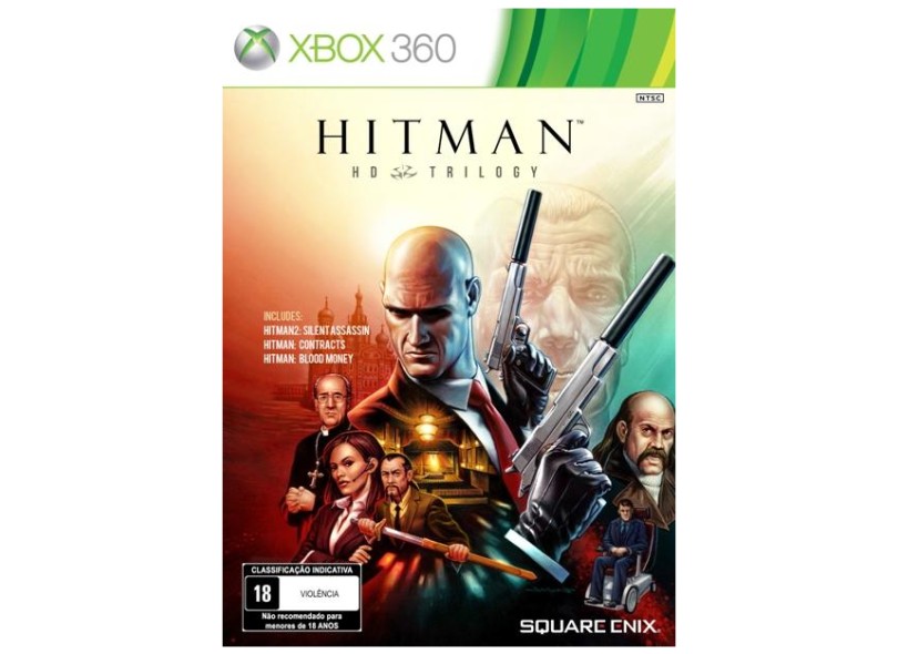 Jogo Hitman: HD Trilogy Xbox 360 Square Enix