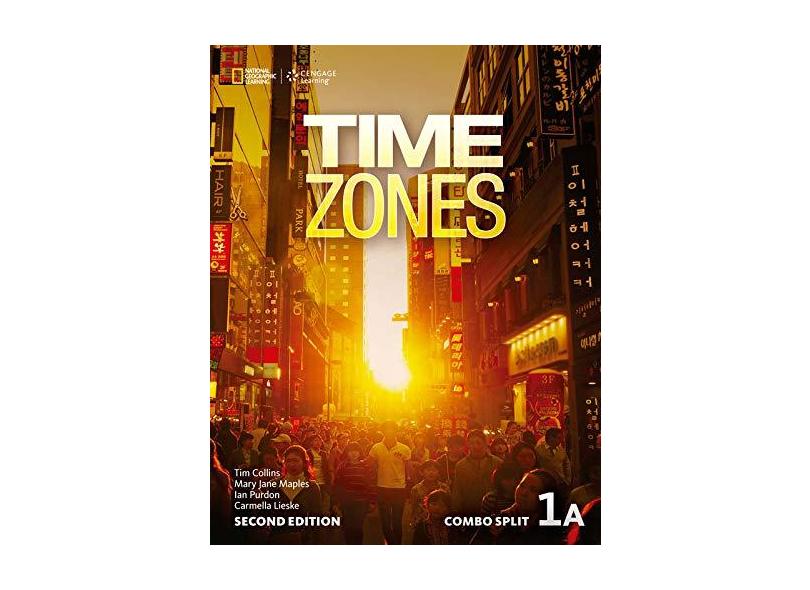 Time Zones 1A - Combo Split - Second Edition - Tim Collins - 9781305260122