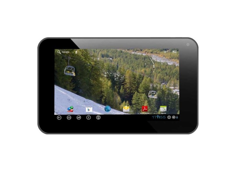 Tablet DL Eletrônicos Note 4 GB LCD 10,1" Android 4.0 (Ice Cream Sandwich) 2 MP X10